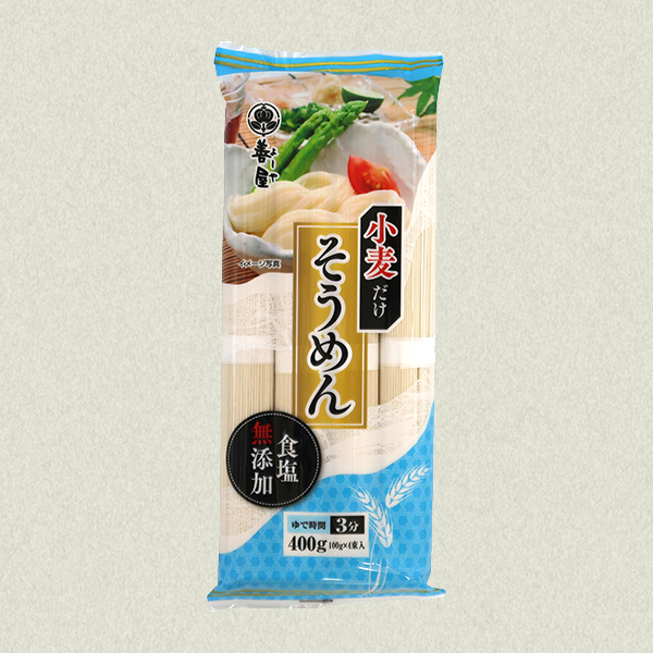 小麦だけそうめん 400gの商品画像